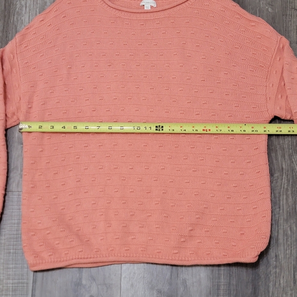 Garnet Hill Bobble Stitch Pullover Textured Sweater - Picture 8 of 12